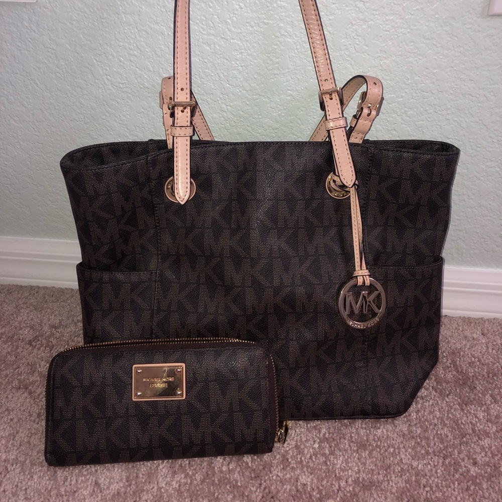 Michael Kors Tote and Wallet
